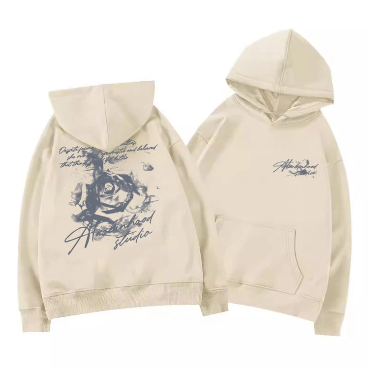 Rose Flower Hoodie