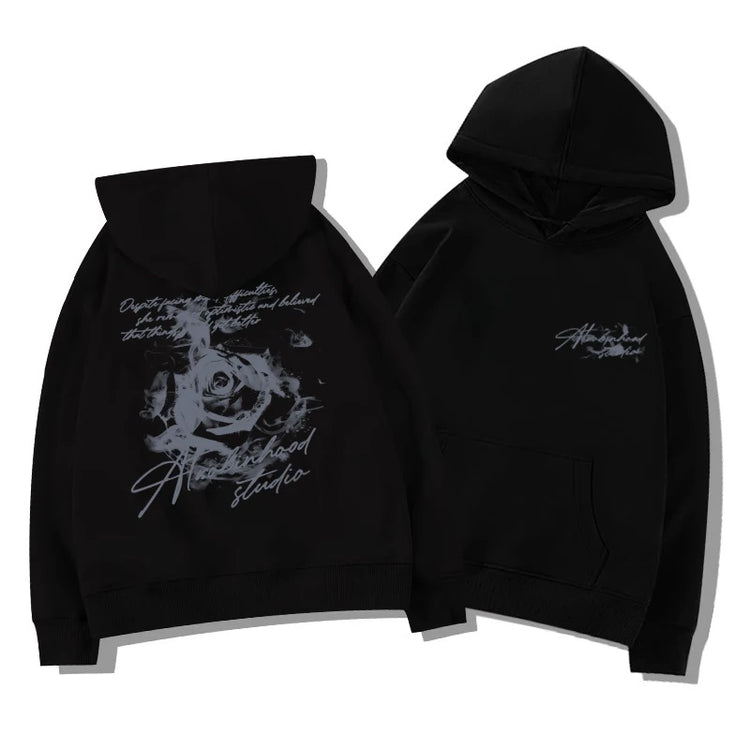 Rose Flower Hoodie