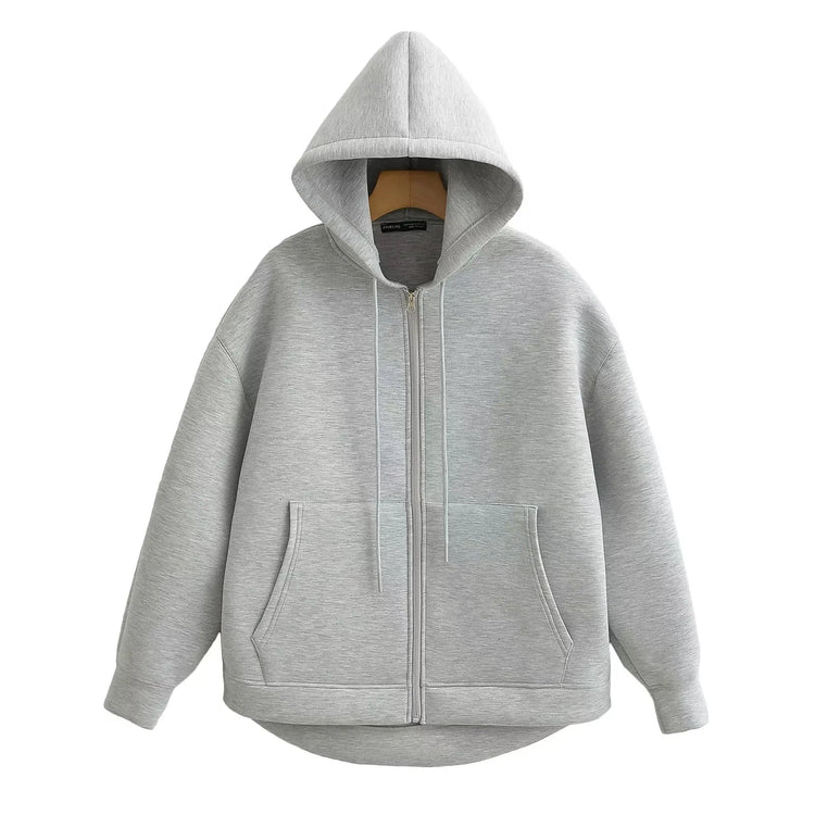 Zip up Hooded Hoodie