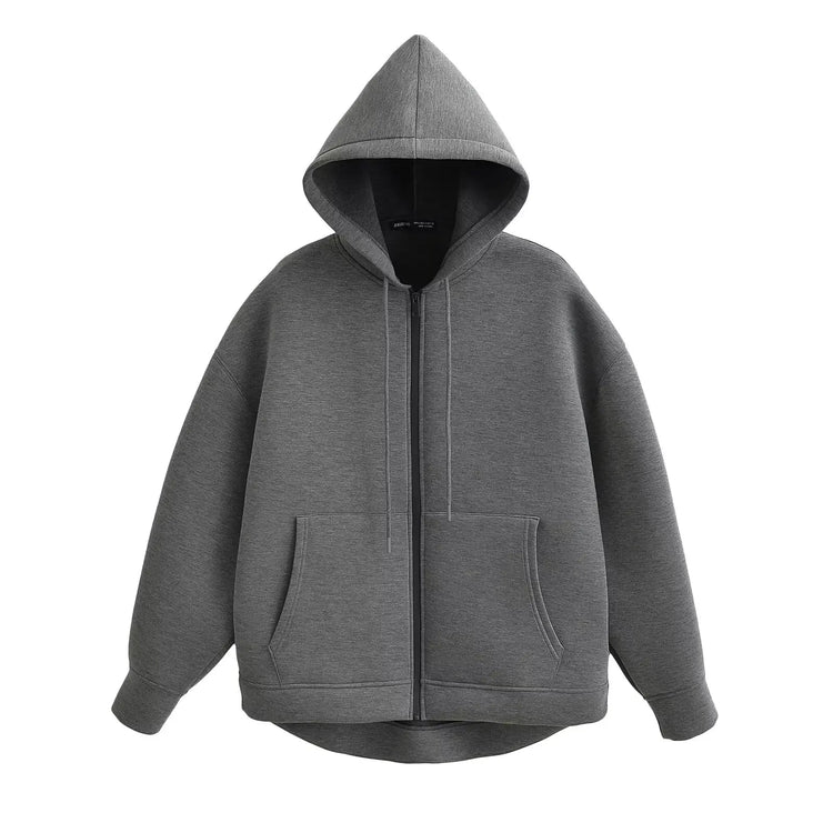 Zip up Hooded Hoodie