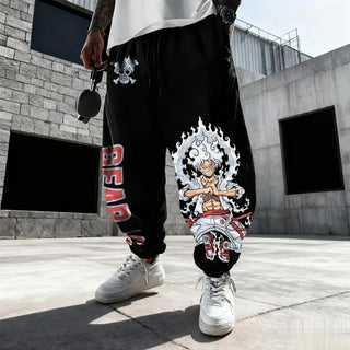 One Piece Luffy Gear 5 Joggers