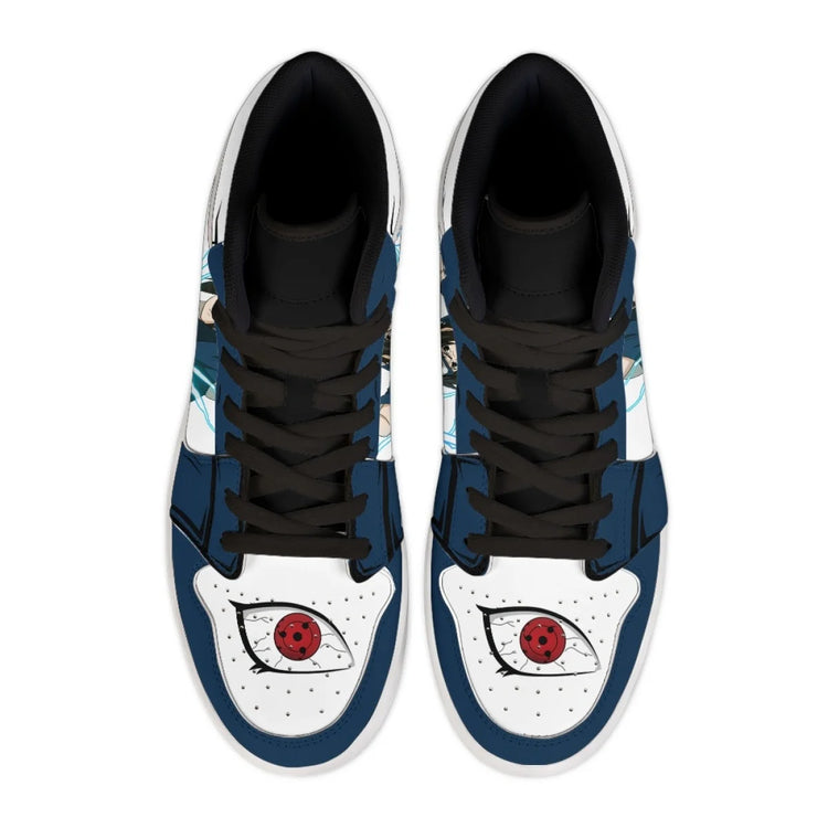 Naruto Sasuke Uchiha High Top Sneakers