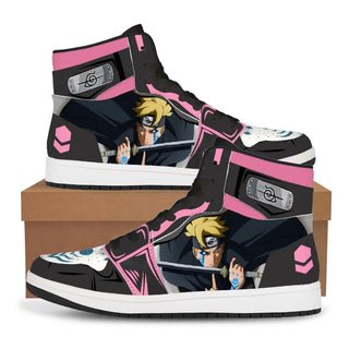 Boruto Uzumaki High Top Sneakers